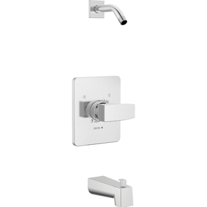 DT14467LHDPP Modern Tub & Shower Faucet Trim Trim Kit - Chrome