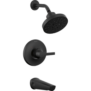 DT14472BL Galeon Tub & Shower Faucet Trim Trim Kit - Matte Black