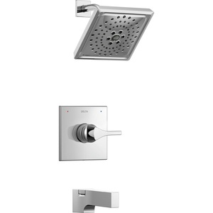 DT14474/DR10000UNBX Zura One Handle Tub & Shower Faucet - Chrome