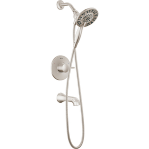 DT144855SPI Albion Tub & Shower Faucet Trim Trim Kit - Spotshield Brushed Nickel DT144855SPI Albion Tub & Shower Faucet Trim Trim Kit - Spotshield Brushed Nickel