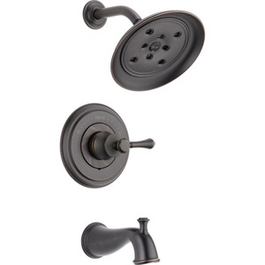 DT14497RBLHP/DH797RB/DR10000UN Cassidy One Handle Tub & Shower Faucet - Venetian Bronze DT14497RBLHP/DH797RB/DR10000UN Cassidy One Handle Tub & Shower Faucet - Venetian Bronze