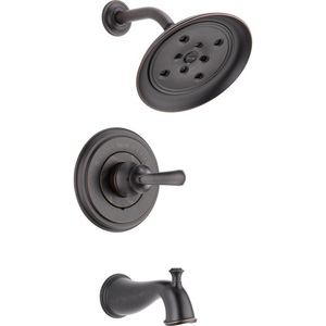 DT14497RBLHP/DH798RB/DR10000UN Cassidy One Handle Tub & Shower Faucet - Venetian Bronze DT14497RBLHP/DH798RB/DR10000UN Cassidy One Handle Tub & Shower Faucet - Venetian Bronze