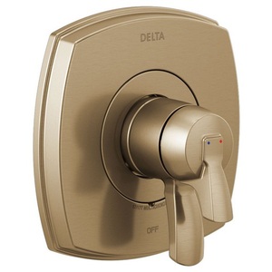 DT17076CZ Stryke Non-Thermostatic Valve Trim Trim Kit - Brilliance Champagne Bronze DT17076CZ Stryke Non-Thermostatic Valve Trim Trim Kit - Brilliance Champagne Bronze