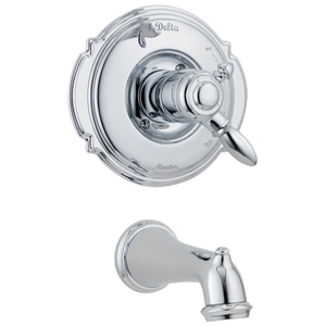 DT17155/DR10000UNBX Victorian Wall Mount Whirlpool Faucet Tub Faucet - Chrome