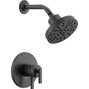 DT17242BL Altado Single Handle Shower Faucet - Matte Black DT17242BL Altado Single Handle Shower Faucet - Matte Black