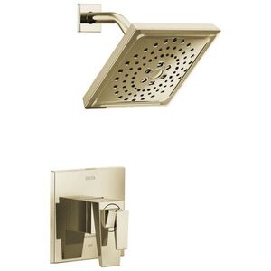 DT17243PN/DR10000UNBX Trillian Single Handle Shower Faucet - Brilliance Polished Nickel