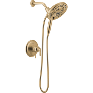 DT17245CZPRI Bonacci Shower Faucet Trim Trim Kit - Lumicoat Champagne Bronze