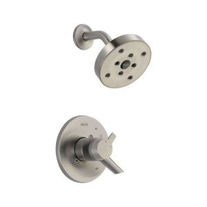 DT17261SS/DR10000UNBX Compel Single Handle Shower Faucet - Brilliance Stainless