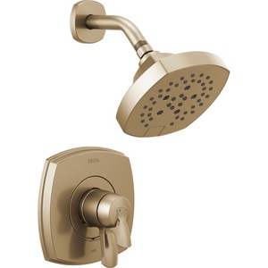 DT17276CZ/DR10000UNBX Stryke Single Handle Shower Faucet - Brilliance Champagne Bronze DT17276CZ/DR10000UNBX Stryke Single Handle Shower Faucet - Brilliance Champagne Bronze