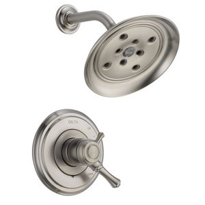 DT17297SS/DR10000UNBX Cassidy Single Handle Shower Faucet - Brilliance Stainless