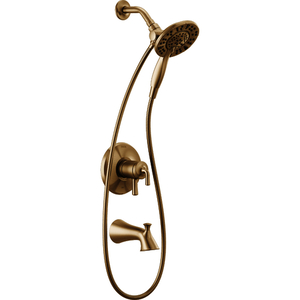 DT17433CZI Kayra Tub & Shower Faucet Trim Trim Kit - Champagne Bronze