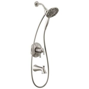 DT17433SSI/DR10000UNBX Kayra One Handle Tub & Shower Faucet - Brilliance Stainless