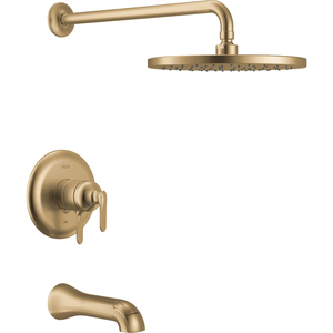 DT17445CZPR Bonacci Tub & Shower Faucet Trim Trim Kit - Lumicoat Champagne Bronze