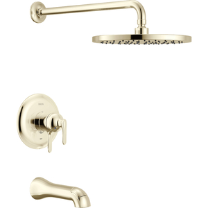 DT17445PNPR Bonacci Tub & Shower Faucet Trim Trim Kit - Lumicoat Polished Nickel