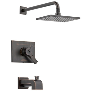 DT17453RB Vero Tub & Shower Faucet Trim Trim Kit - Venetian Bronze DT17453RB Vero Tub & Shower Faucet Trim Trim Kit - Venetian Bronze