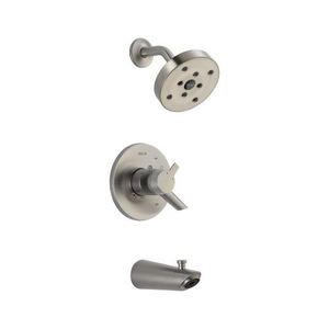 DT17461SS/DR10000UNBX Compel One Handle Tub & Shower Faucet - Brilliance Stainless