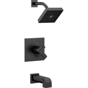 DT17467BL/DR10000UNBX Ara One Handle Tub & Shower Faucet - Matte Black DT17467BL/DR10000UNBX Ara One Handle Tub & Shower Faucet - Matte Black