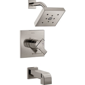 DT17467SS Ara Tub & Shower Faucet Trim Trim Kit - Brilliance Stainless DT17467SS Ara Tub & Shower Faucet Trim Trim Kit - Brilliance Stainless