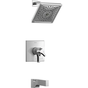 DT17474/DR10000UNBX Zura One Handle Tub & Shower Faucet - Chrome