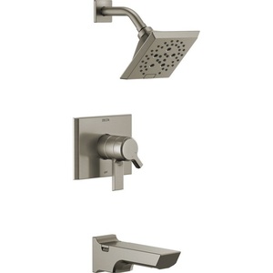 DT17499SS/DR10000UNBX Pivotal One Handle Tub & Shower Faucet - Brilliance Stainless