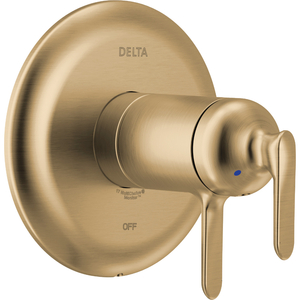 DT17T045CZPR Bonacci Thermostatic Valve Trim Trim Kit - Lumicoat Champagne Bronze