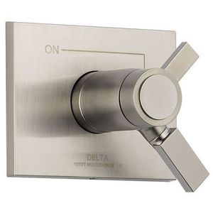 DT17T053SS Vero Thermostatic / Volume Control Trim Trim Kit - Brilliance Stainless