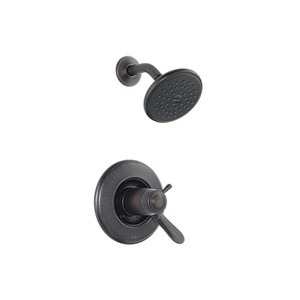 DT17T238RB Lahara Shower Faucet Trim Trim Kit - Venetian Bronze DT17T238RB Lahara Shower Faucet Trim Trim Kit - Venetian Bronze