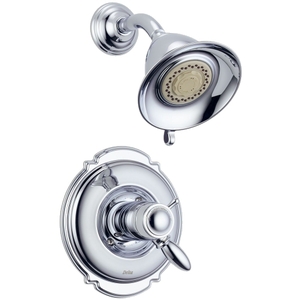 DT17T255/DR10000UNBX Victorian Single Handle Shower Faucet - Chrome DT17T255/DR10000UNBX Victorian Single Handle Shower Faucet - Chrome