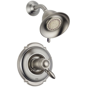 DT17T255SS/DR10000UNBX Victorian Single Handle Shower Faucet - Brilliance Stainless DT17T255SS/DR10000UNBX Victorian Single Handle Shower Faucet - Brilliance Stainless
