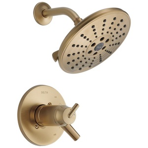 DT17T259CZH2O Trinsic Shower Faucet Trim Trim Kit - Brilliance Champagne Bronze DT17T259CZH2O Trinsic Shower Faucet Trim Trim Kit - Brilliance Champagne Bronze