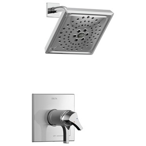 DT17T274/DR10000UNBX Zura Single Handle Shower Faucet - Chrome