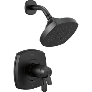 DT17T276BL Stryke Shower Faucet Trim Trim Kit - Matte Black DT17T276BL Stryke Shower Faucet Trim Trim Kit - Matte Black