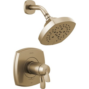 DT17T276CZ/DR10000UNBX Stryke Single Handle Shower Faucet - Brilliance Champagne Bronze DT17T276CZ/DR10000UNBX Stryke Single Handle Shower Faucet - Brilliance Champagne Bronze