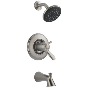 DT17T438SS Lahara Tub & Shower Faucet Trim Trim Kit - Brilliance Stainless DT17T438SS Lahara Tub & Shower Faucet Trim Trim Kit - Brilliance Stainless