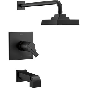 DT17T467BL/DR10000UNBX Ara One Handle Tub & Shower Faucet - Matte Black DT17T467BL/DR10000UNBX Ara One Handle Tub & Shower Faucet - Matte Black