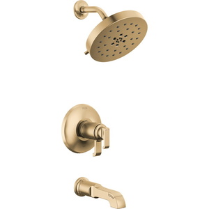 DT17T489CZPR Tetra Tub & Shower Faucet Trim Trim Kit - Lumicoat Champagne Bronze