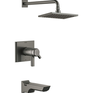 DT17T499KSPR Pivotal Tub & Shower Faucet Trim Trim Kit - Black Stainless DT17T499KSPR Pivotal Tub & Shower Faucet Trim Trim Kit - Black Stainless