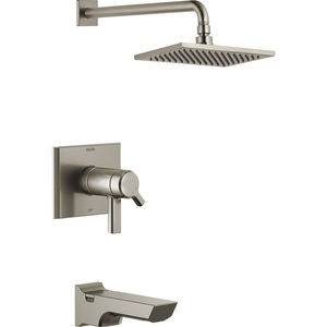 DT17T499SS/DR10000UNBX Pivotal One Handle Tub & Shower Faucet - Brilliance Stainless