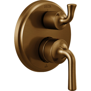 DT24833CZ Kayra Non-Thermostatic Valve Trim Trim Kit - Champagne Bronze DT24833CZ Kayra Non-Thermostatic Valve Trim Trim Kit - Champagne Bronze