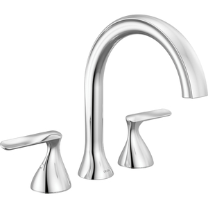 DT2745PR Bonacci Deck Mount Tub Faucet - Lumicoat Chrome