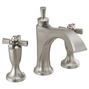 DT2756SSLHP/DH570SS/DR2707 Dorval Deck Mount Tub Faucet - Brilliance Stainless