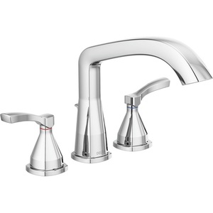 DT2776/DR2707 Stryke Deck Mount Tub Faucet - Chrome DT2776/DR2707 Stryke Deck Mount Tub Faucet - Chrome