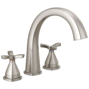 DT27776SS/DR2707 Stryke Deck Mount Tub Faucet - Brilliance Stainless DT27776SS/DR2707 Stryke Deck Mount Tub Faucet - Brilliance Stainless