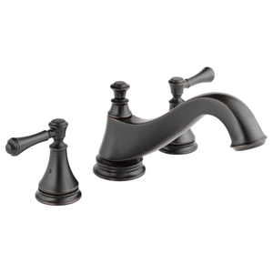 DT2795RBLHP/DR2707/DH697RB Cassidy Deck Mount Tub Faucet - Venetian Bronze DT2795RBLHP/DR2707/DH697RB Cassidy Deck Mount Tub Faucet - Venetian Bronze