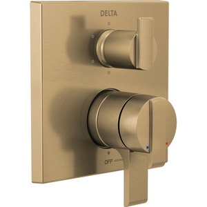 DT27967CZ Angular Modern Non-Thermostatic Valve Trim Trim Kit - Brilliance Champagne Bronze DT27967CZ Angular Modern Non-Thermostatic Valve Trim Trim Kit - Brilliance Champagne Bronze
