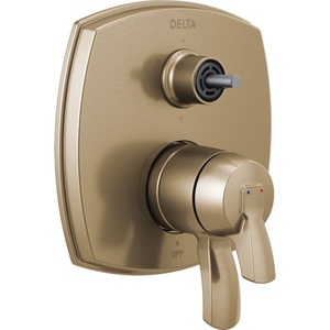 DT27976CZLHP Stryke Non-Thermostatic Valve Trim Trim Kit - Brilliance Champagne Bronze DT27976CZLHP Stryke Non-Thermostatic Valve Trim Trim Kit - Brilliance Champagne Bronze