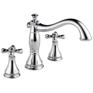 DT2797LHP/DR2707/DH695 Cassidy Deck Mount Tub Faucet - Chrome DT2797LHP/DR2707/DH695 Cassidy Deck Mount Tub Faucet - Chrome