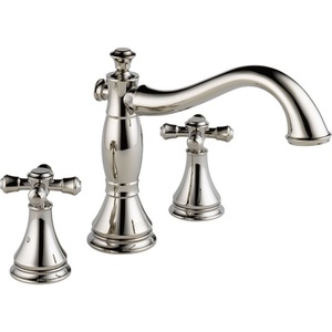 DT2797PNLHP/DR2707/DH695PN Cassidy Deck Mount Tub Faucet - Brilliance Polished Nickel DT2797PNLHP/DR2707/DH695PN Cassidy Deck Mount Tub Faucet - Brilliance Polished Nickel