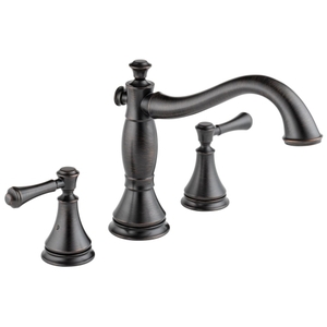 DT2797RBLHP/DR2707/DH697RB Cassidy Deck Mount Tub Faucet - Venetian Bronze DT2797RBLHP/DR2707/DH697RB Cassidy Deck Mount Tub Faucet - Venetian Bronze