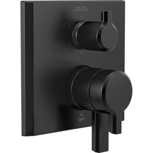 DT27999BL Pivotal Non-Thermostatic Valve Trim Trim Kit - Matte Black DT27999BL Pivotal Non-Thermostatic Valve Trim Trim Kit - Matte Black